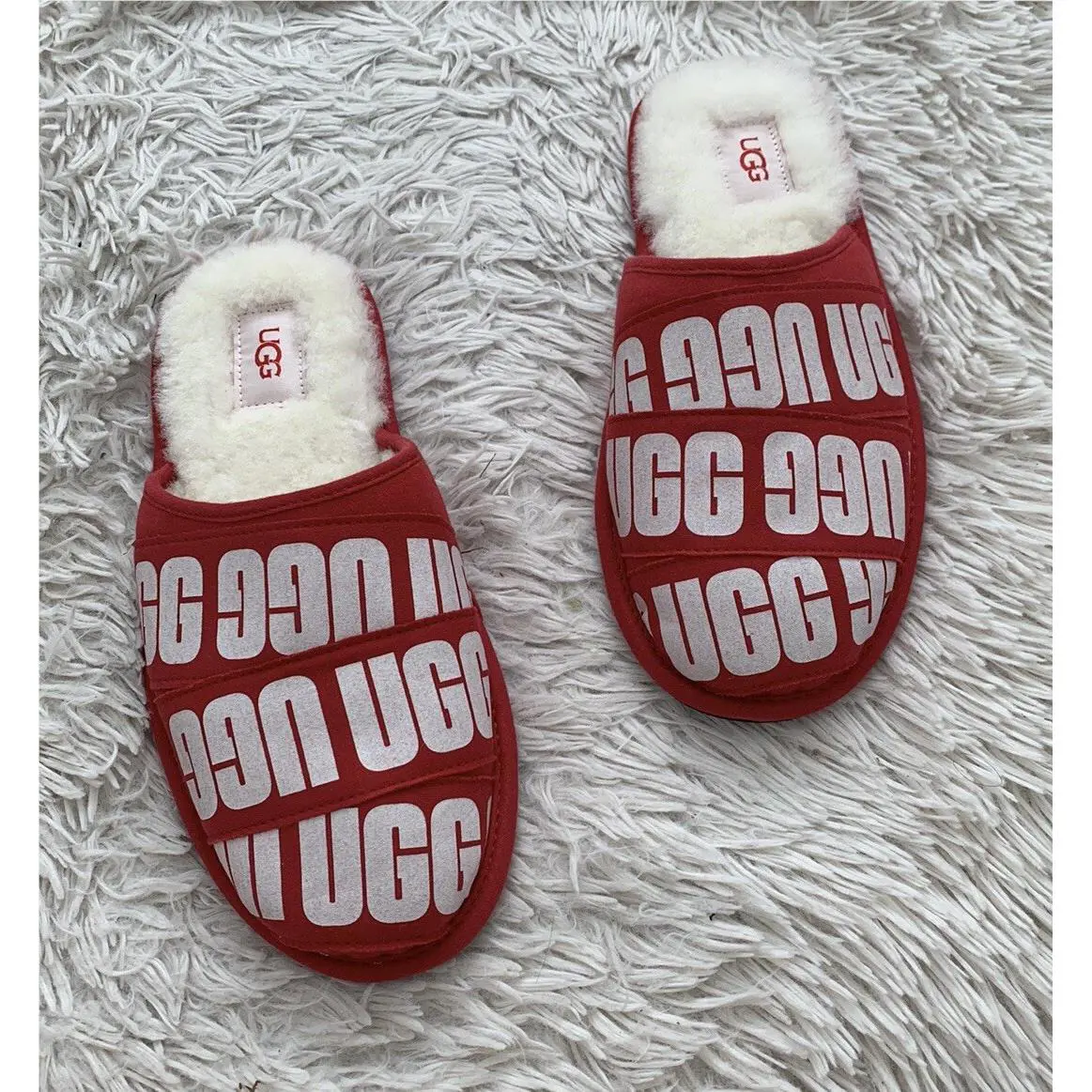 UGG shoes - Scuff Graphic - Scuff Graphic - Red 2