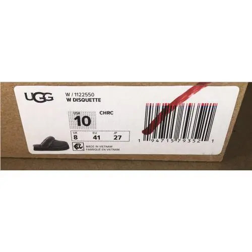 UGG shoes - UGG DISQUETTE - DISQUETTE - Charcoal 4