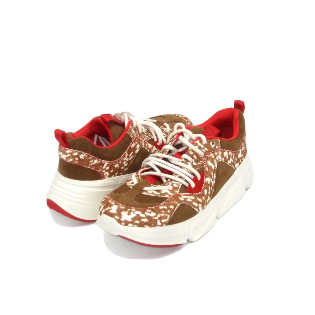 Ugg Calla Clace Speckled Women Sneaker Chestnut US 8 /uk 6 /eu 39 - Chestnut