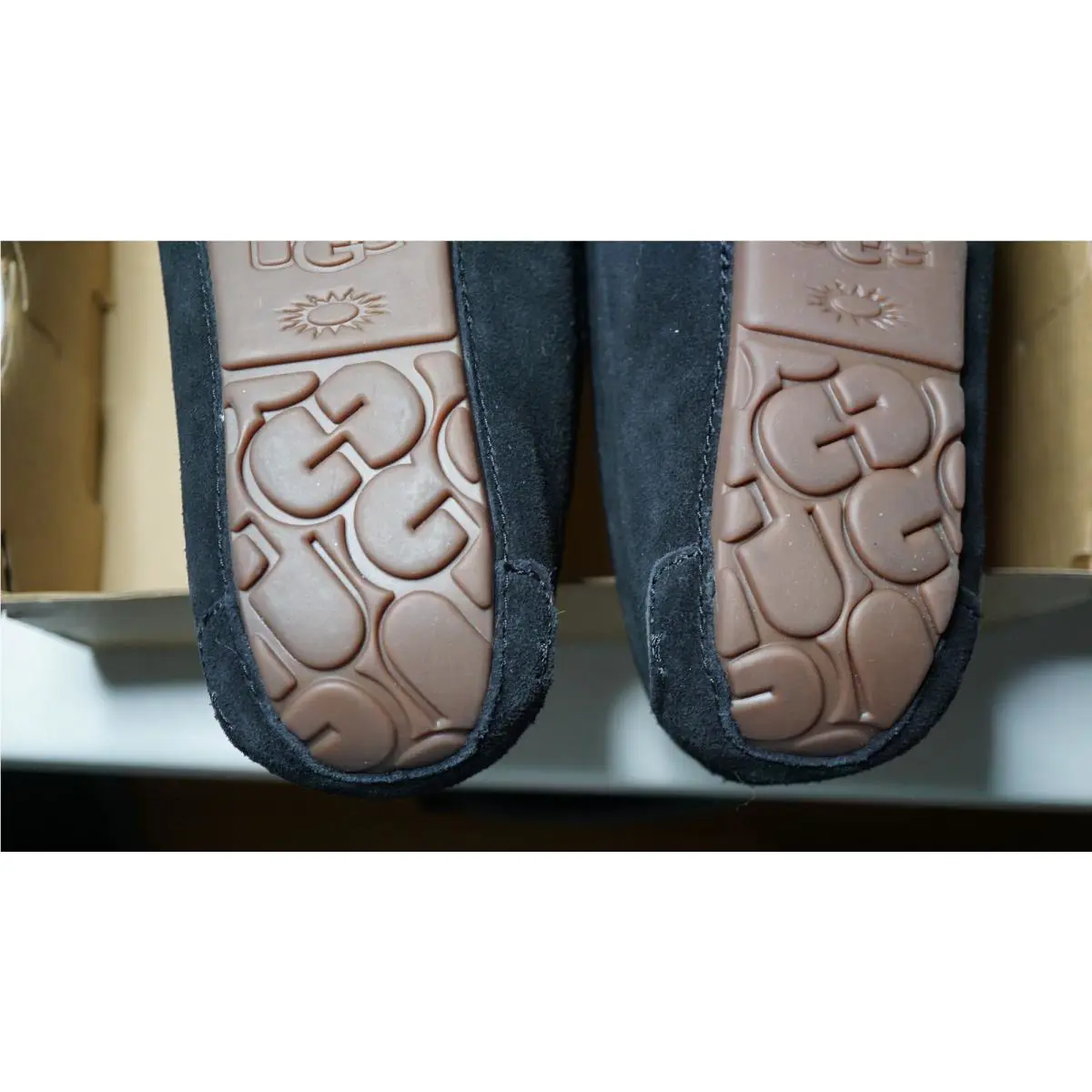UGG shoes - UGG Australia Scalloped Moccasins - Australia Scalloped Moccasins - 1118841 - Black 10