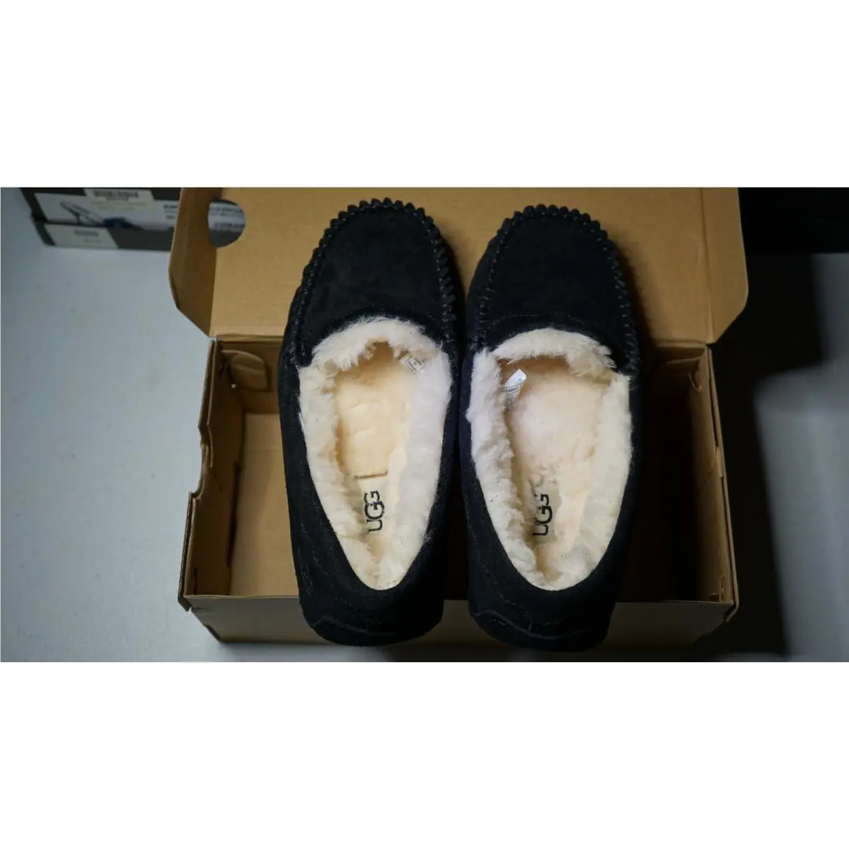 UGG shoes - UGG Australia Scalloped Moccasins - Australia Scalloped Moccasins - 1118841 - Black 2