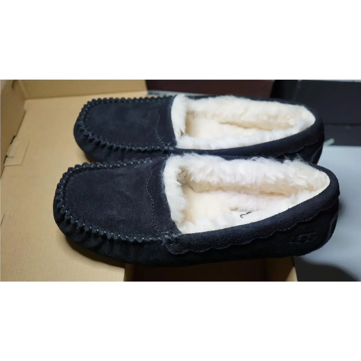 UGG shoes - UGG Australia Scalloped Moccasins - Australia Scalloped Moccasins - 1118841 - Black 3