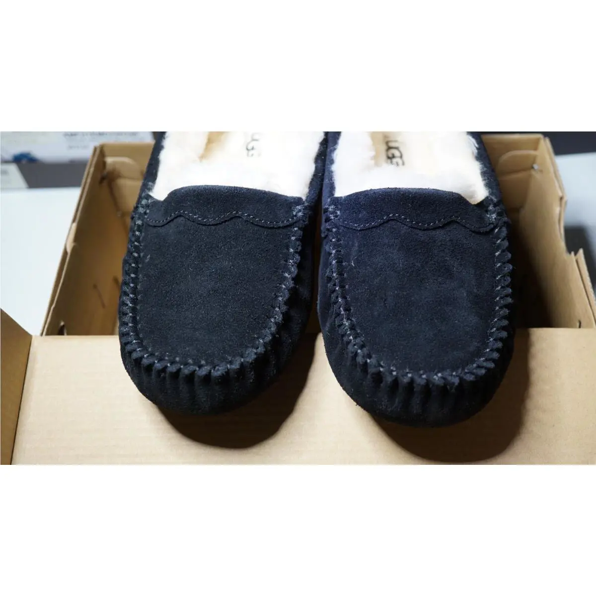 UGG shoes - UGG Australia Scalloped Moccasins - Australia Scalloped Moccasins - 1118841 - Black 6