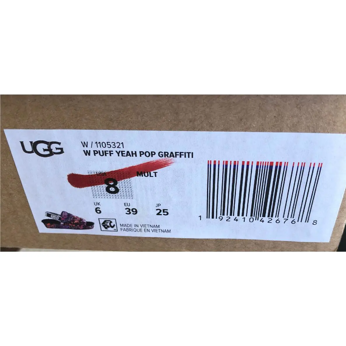 UGG shoes - UGG PUFF YEAH POP GRAFFITI - Multi-Color 3