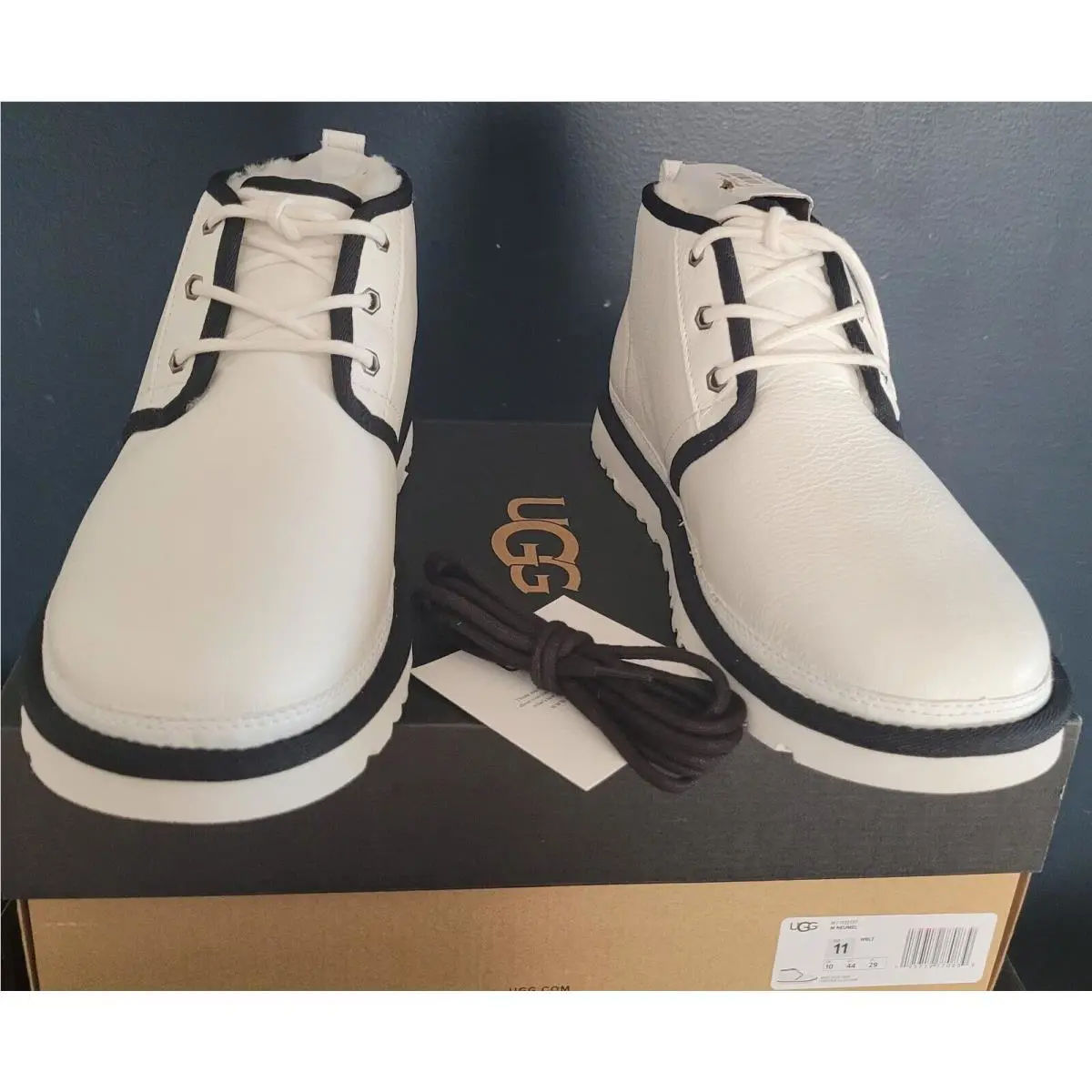 UGG shoes - Neumel - Neumel - White/Black (UPC: 195719770839) 0