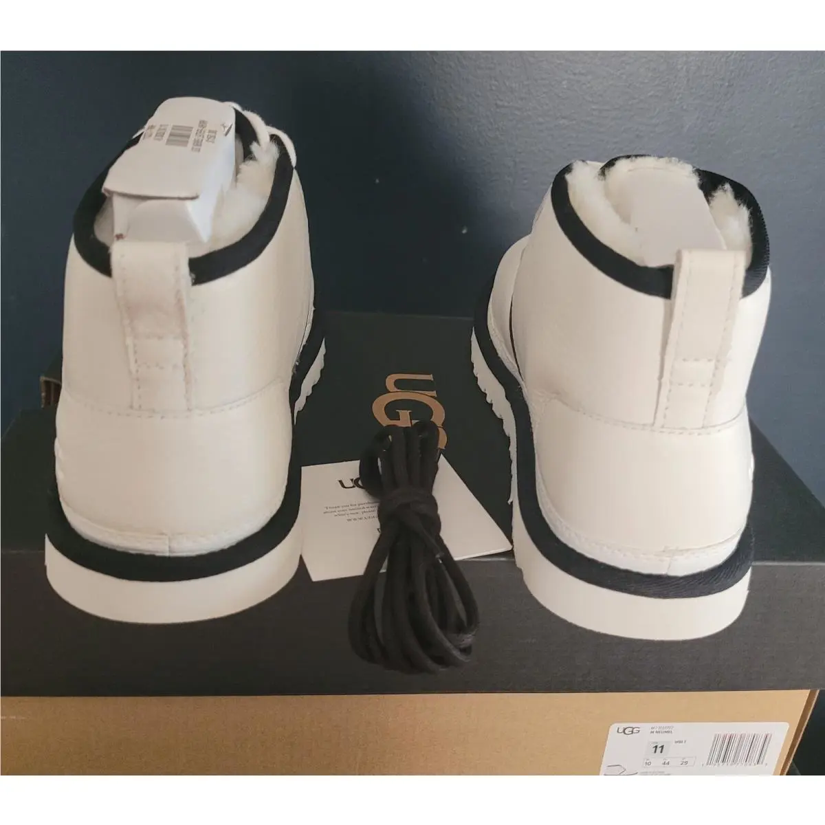 UGG shoes - Neumel - Neumel - White/Black (UPC: 195719770839) 1