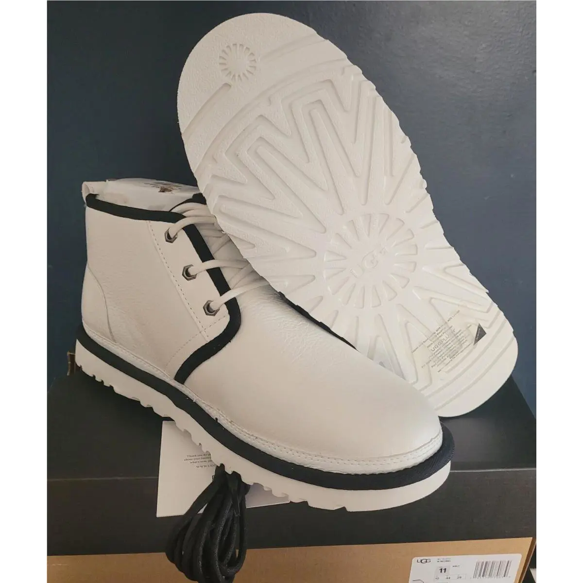 UGG shoes - Neumel - Neumel - White/Black (UPC: 195719770839) 2