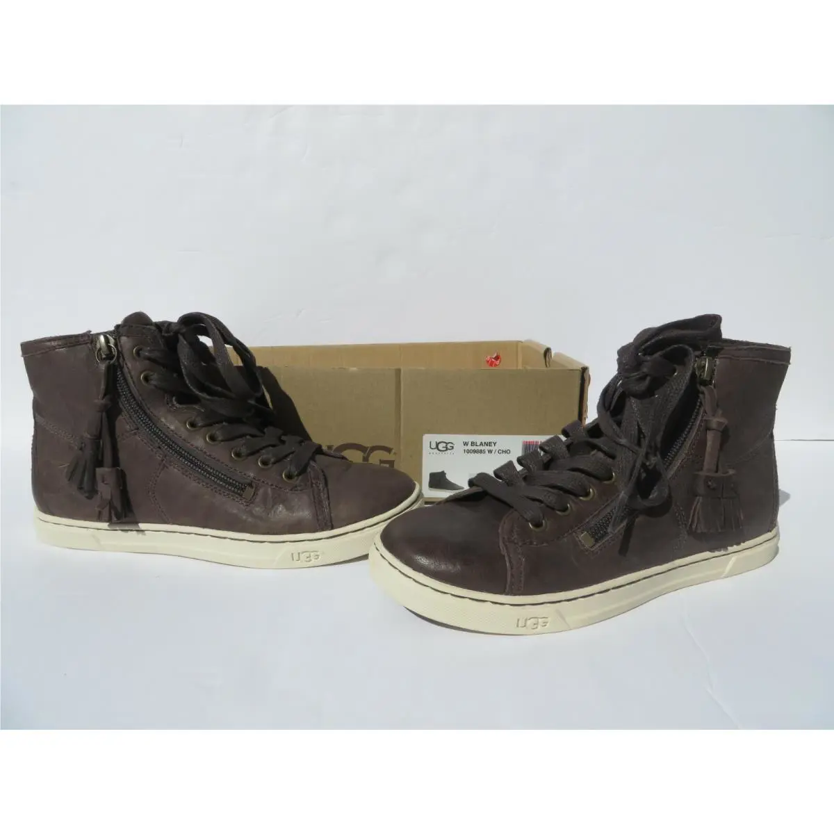 UGG shoes - Blaney Tasseled High Top - Blaney Tasseled High Top - Brown 1