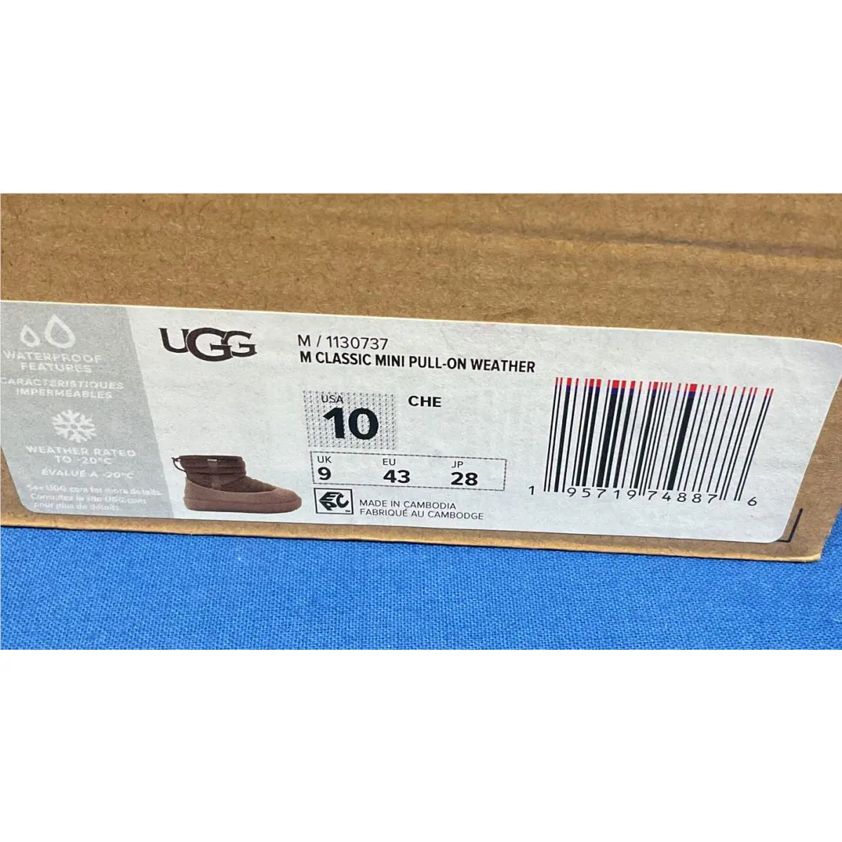 UGG shoes - UGG Australia Classic Mini - Australia Classic Mini - Brown (UPC: 195719748876) 8