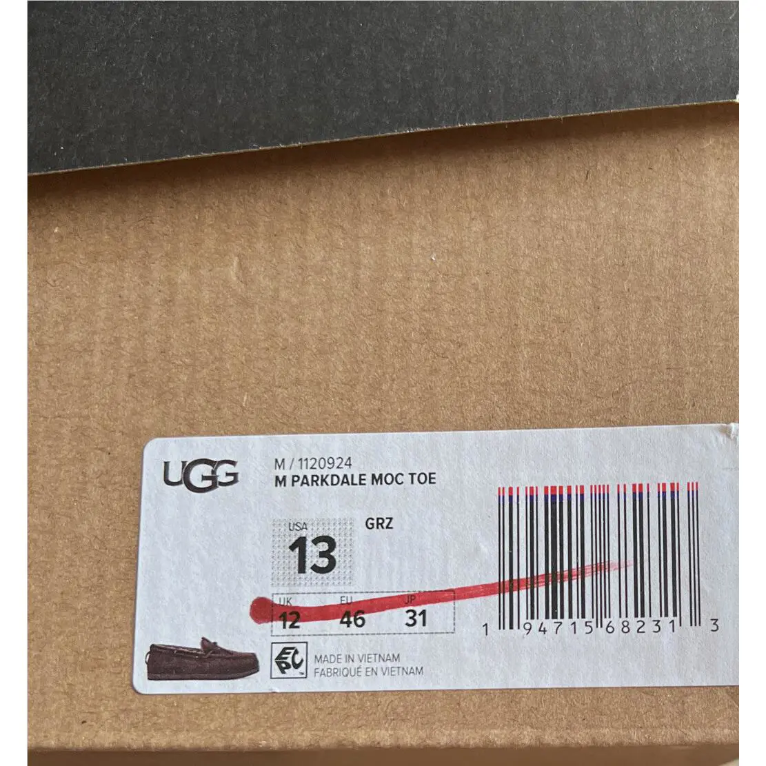 UGG shoes - UGG PARKDALE - PARKDALE - Grizzly 4