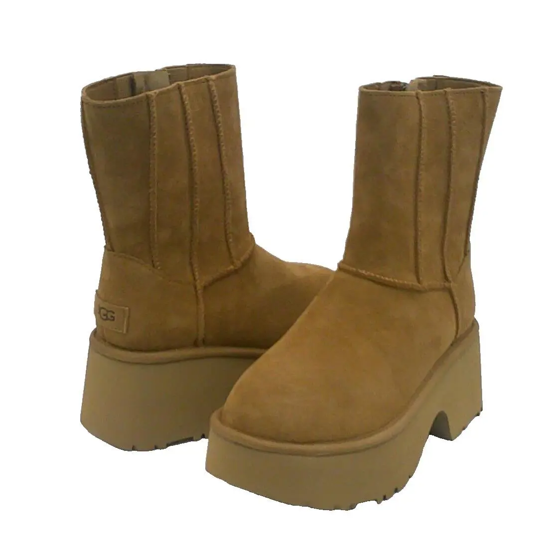 Ugg Twin Seam Heights Women Boots Chestnut US 10 /uk 8 /eu 41 - Chestnut