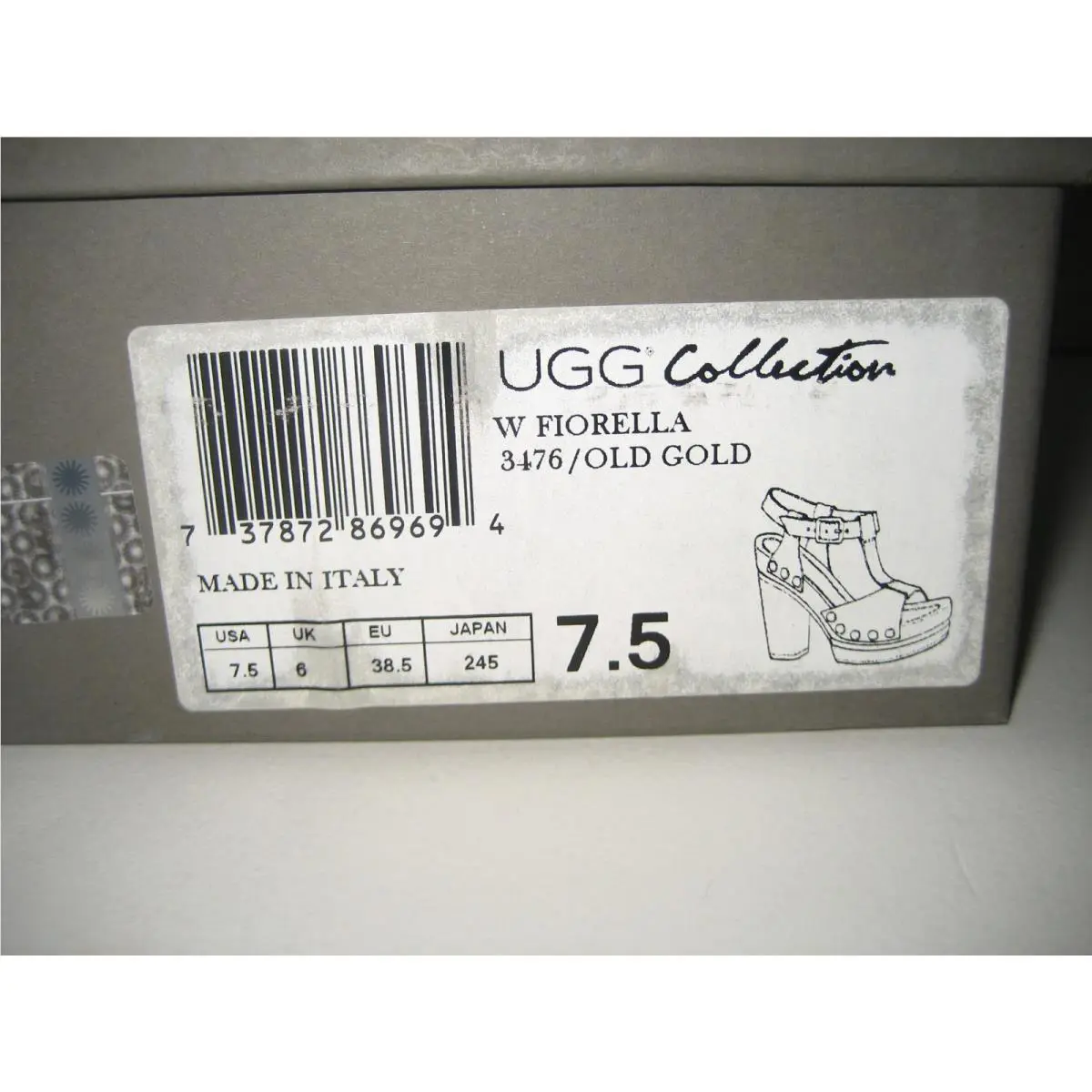 UGG shoes - Fiorella - Fiorella - Light Gold 6