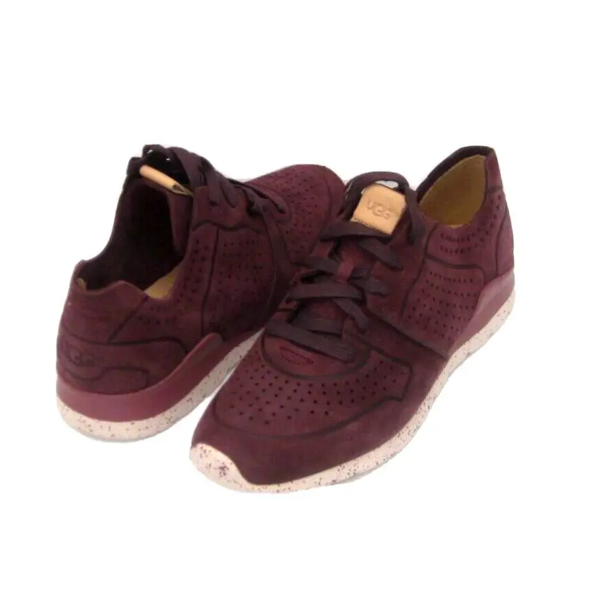 Ugg Tye Women Shoes Leather Port US 10 /uk 8.5 /eu 41 - Port