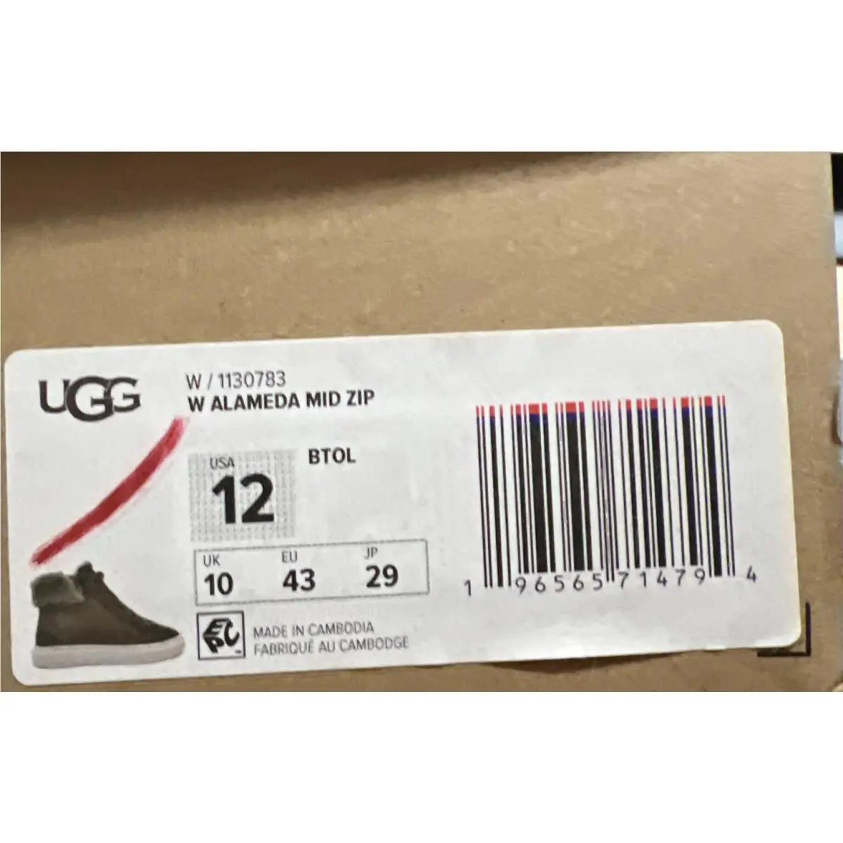 UGG shoes - UGG ALAMEDA - ALAMEDA - Burnt Olive 4