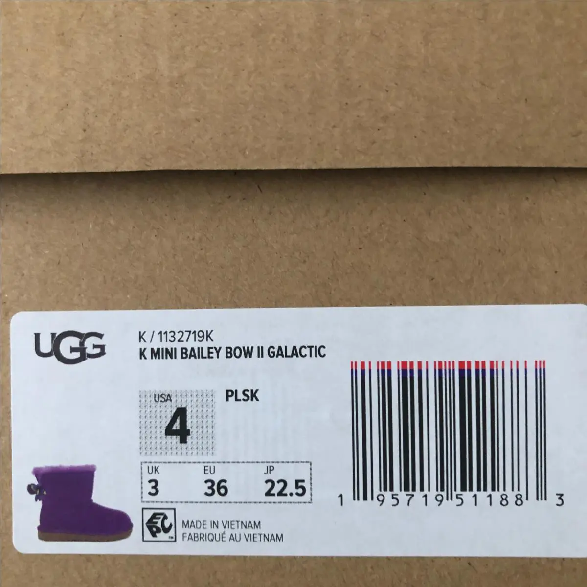 UGG shoes - Purple (UPC: 195719511883) 8
