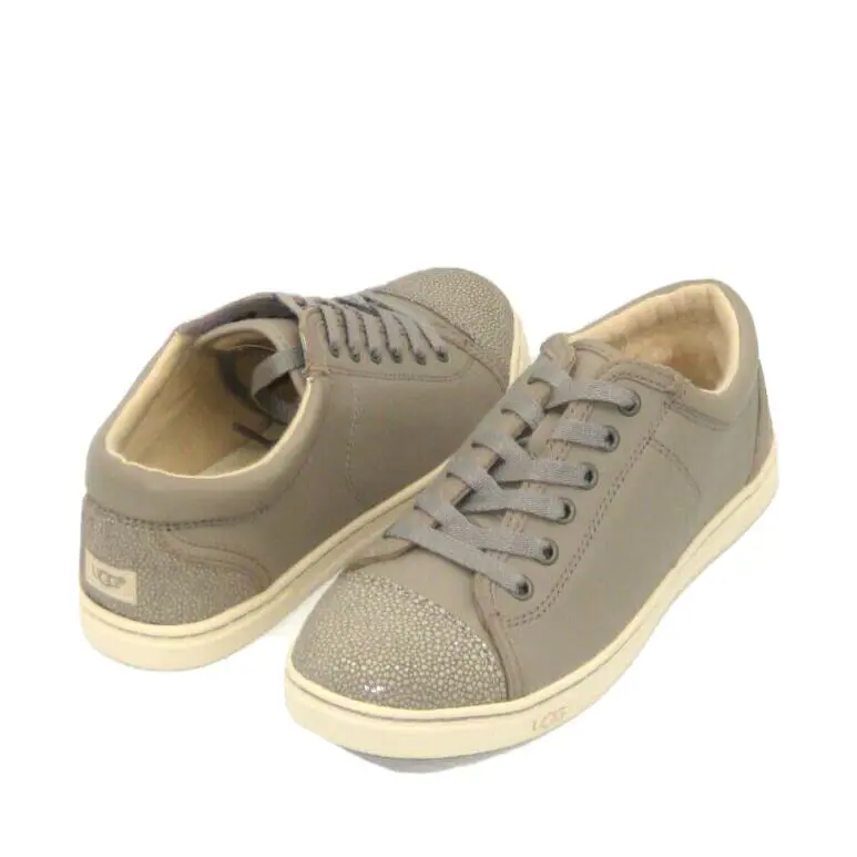 Ugg Taya Women Shoes Leather Oyster US 6.5 /uk 5 /eu 37.5 /jp 235 - Oyster