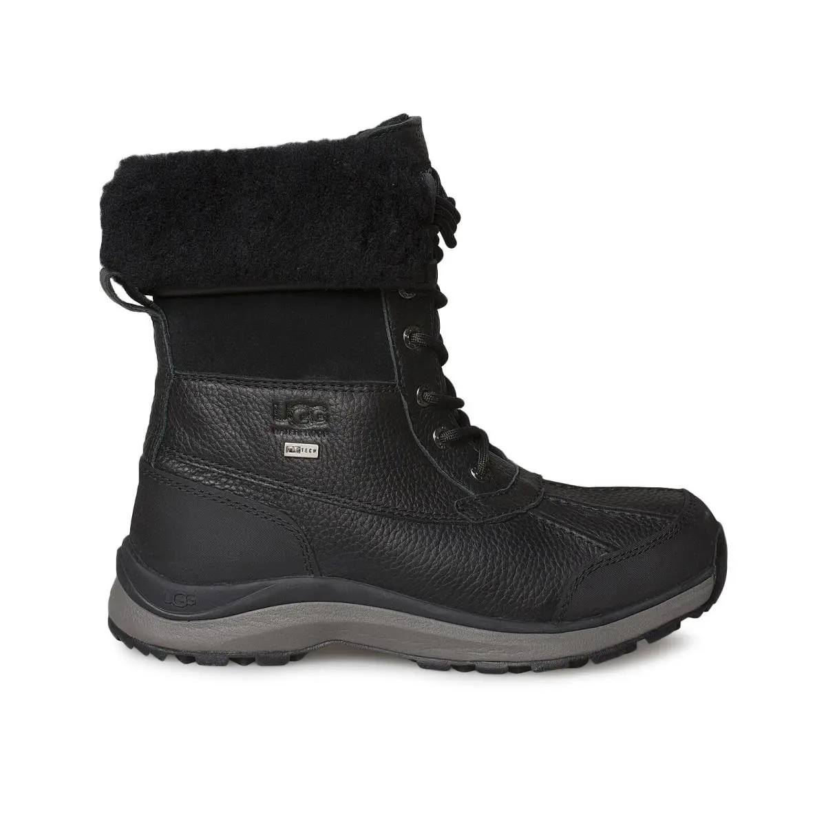 Ugg Adirondack Iii Black Black Waterproof Sheepskin Women`s Boots Size US 7