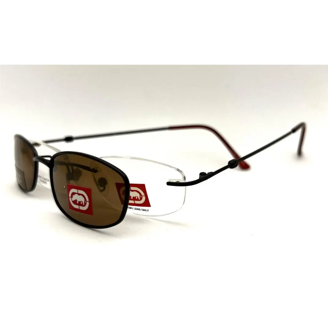 Eyeglasses Polarized Clip 5051 Burgundy 49-18-143 W/generic Case by Marc Ecko