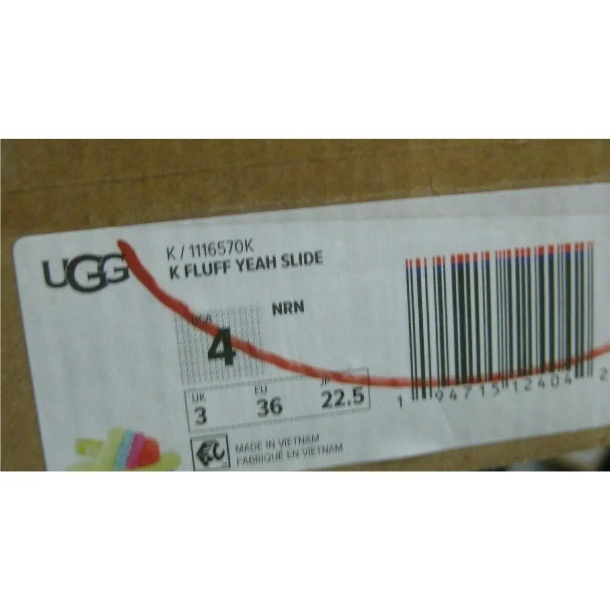 UGG shoes - Neon Rainbow 4