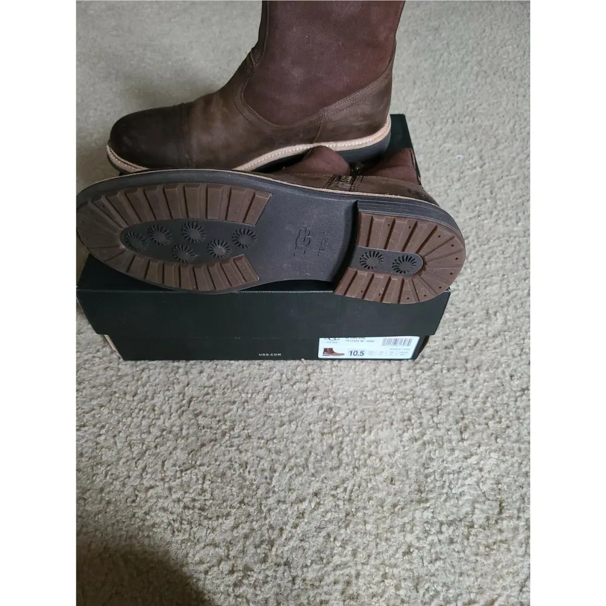 UGG shoes - UGG DALVIN - DALVIN - Brown (UPC: 190108813128) 1