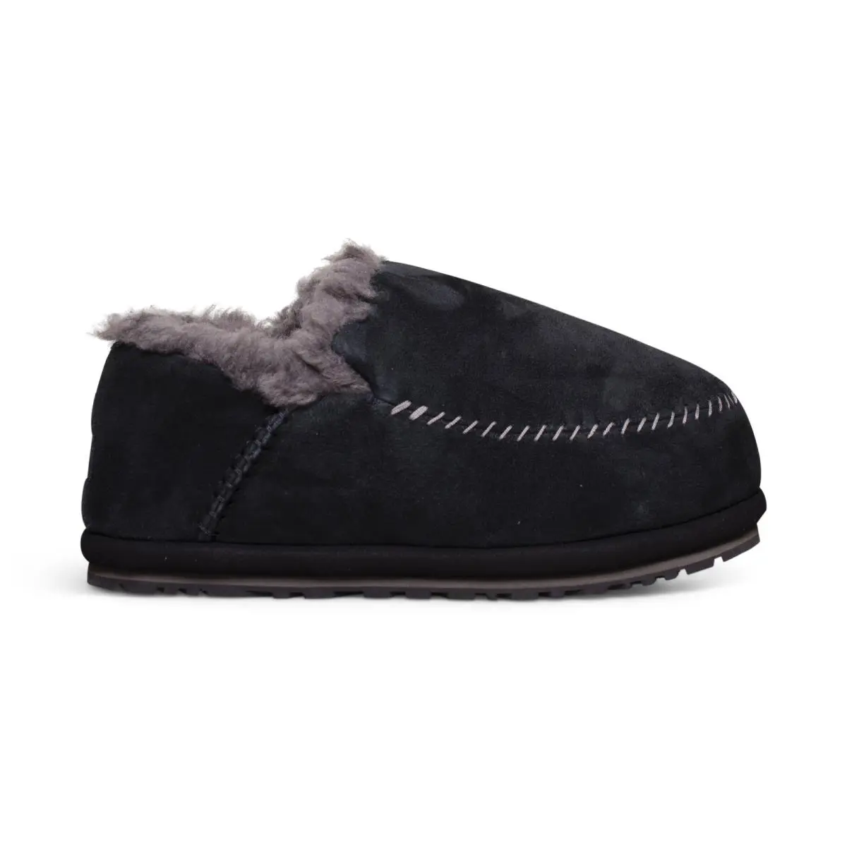 Ugg Anders Black Suede Shearling Lined Cozy Men`s Shoes Size US 11/UK 10 by UGG