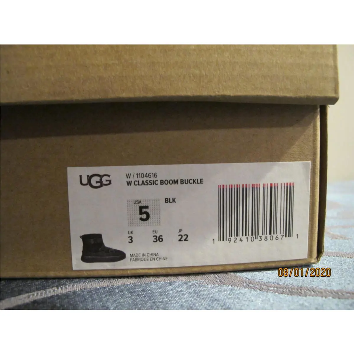 UGG shoes - Black (UPC: 192410380671) 1