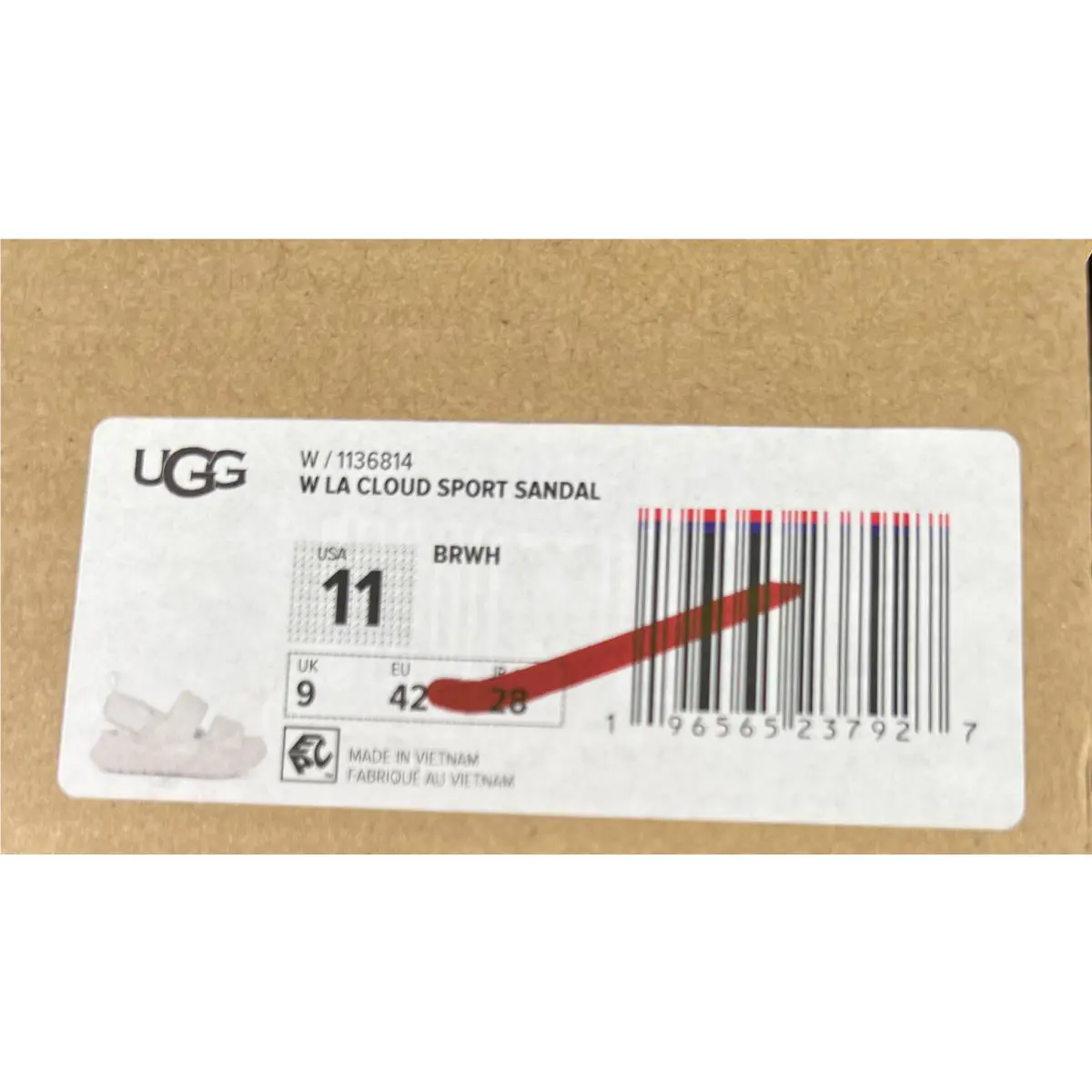 UGG shoes - UGG LA CLOUD - CLOUD - White 4