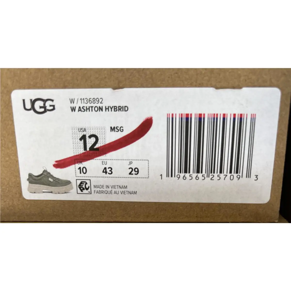UGG shoes - UGG ASHTON HYBRID - ASHTON HYBRID - Moss Green 3