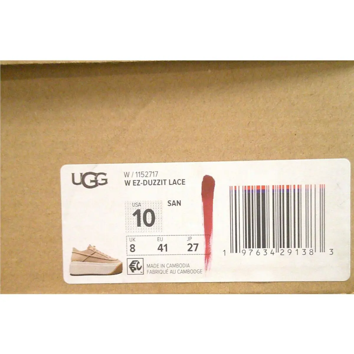 UGG shoes - UGG EZ-DUZZIT - Sand 4