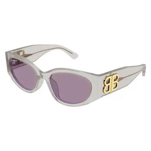 Balenciaga BB 0324SK Sunglasses 011 White