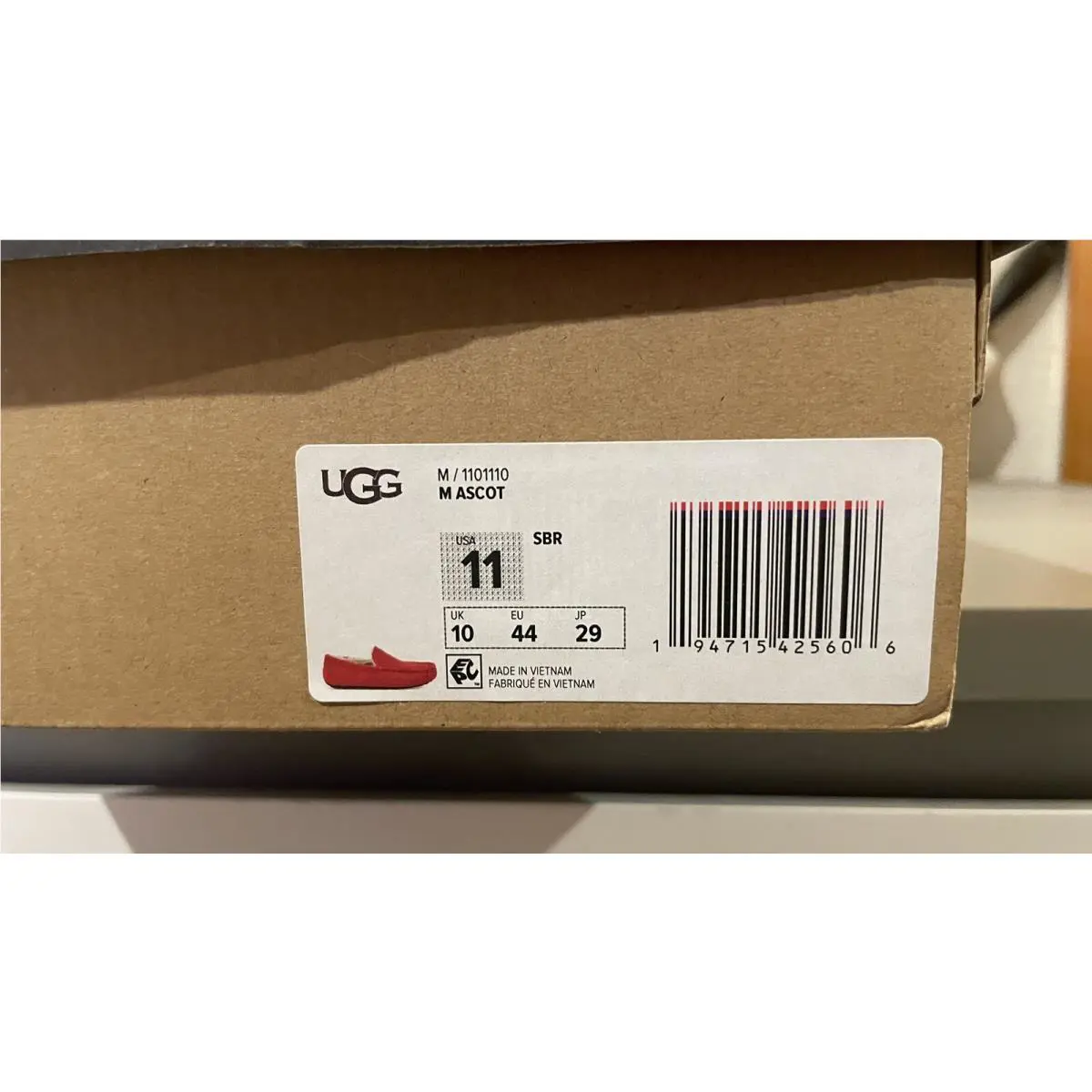 UGG shoes - Ascot - Ascot - Red 3