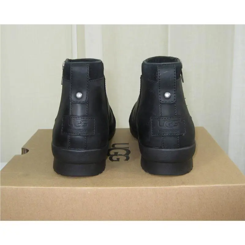 UGG shoes - UGG Attell Waterproof Leather Ankle Bootie - 1103832 - Black, Manufacturer: black (UPC: 192410370085) 6