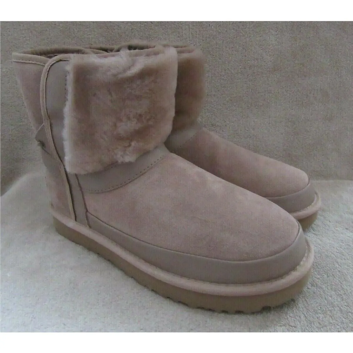 UGG shoes - UGG Classic Leopard Lined Bow - Brown (UPC: 192410385140) 2