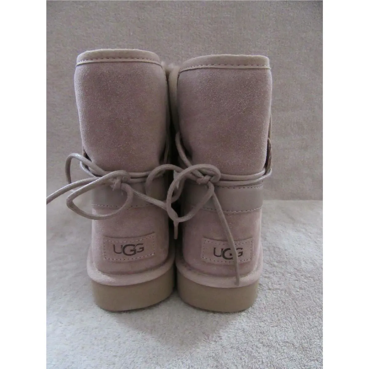 UGG shoes - UGG Classic Leopard Lined Bow - Brown (UPC: 192410385140) 7