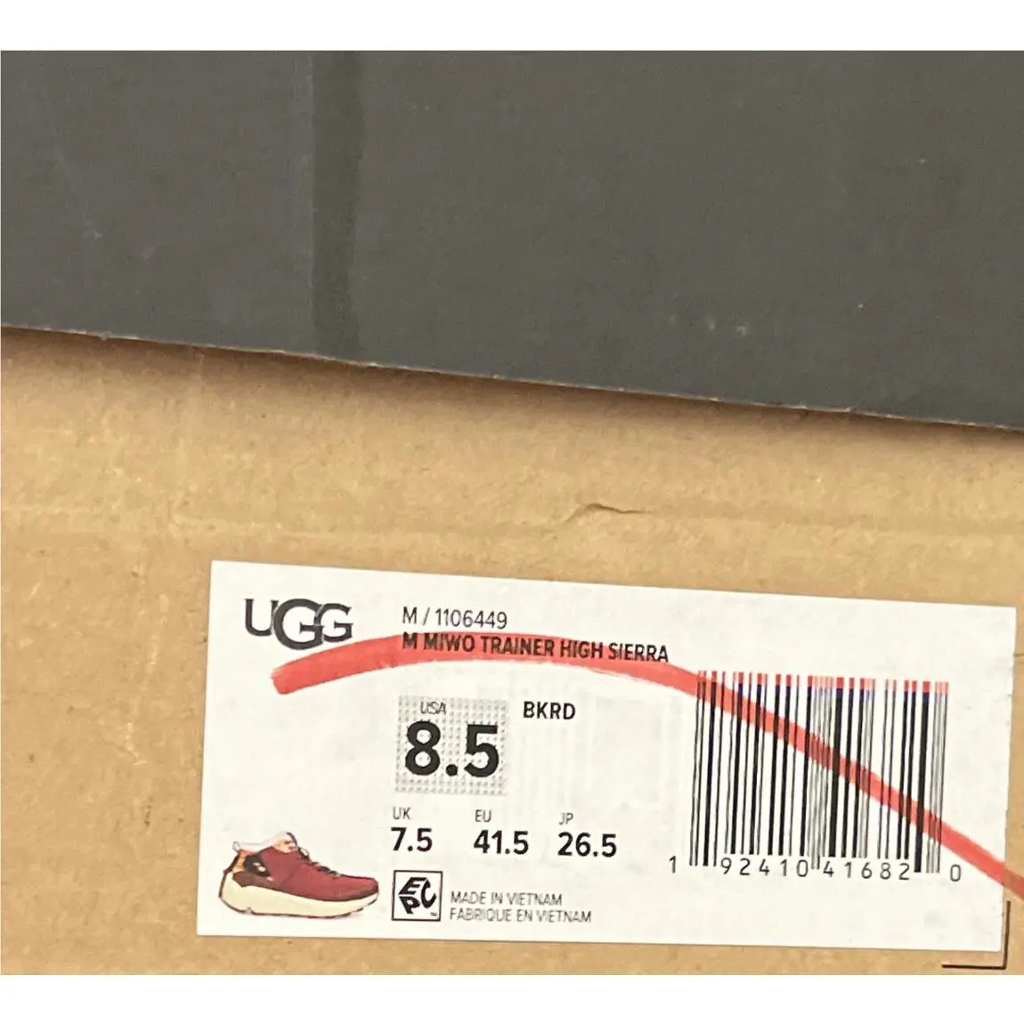 UGG shoes - UGG MIWO - MIWO - Red 4