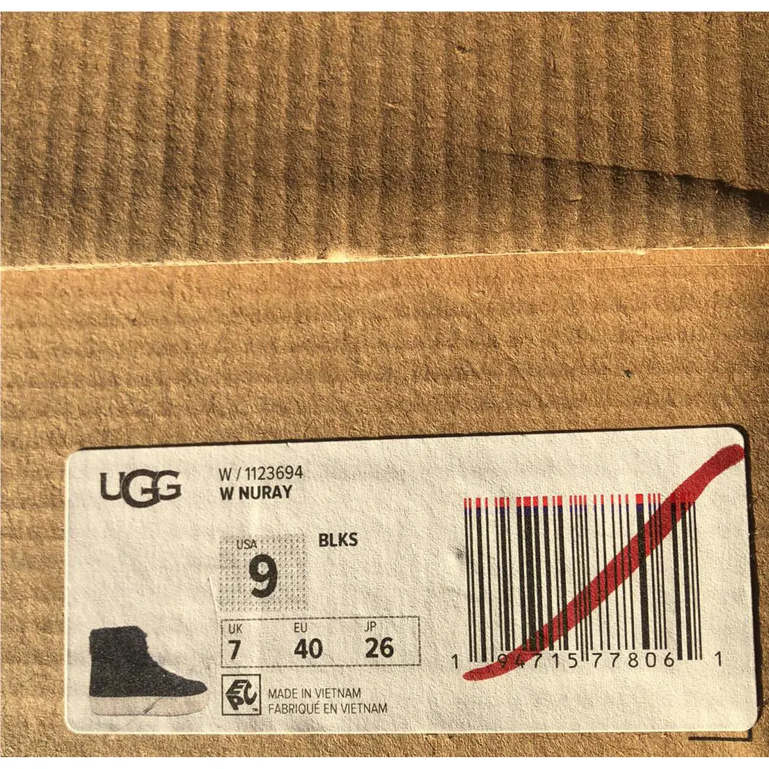 UGG shoes - UGG NURAY - NURAY - Black 4