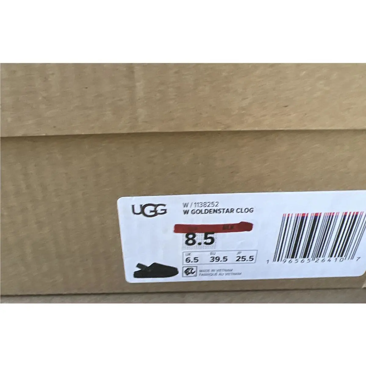 UGG shoes - UGG GOLDENSTAR CLOG - GOLDENSTAR CLOG - Black 4