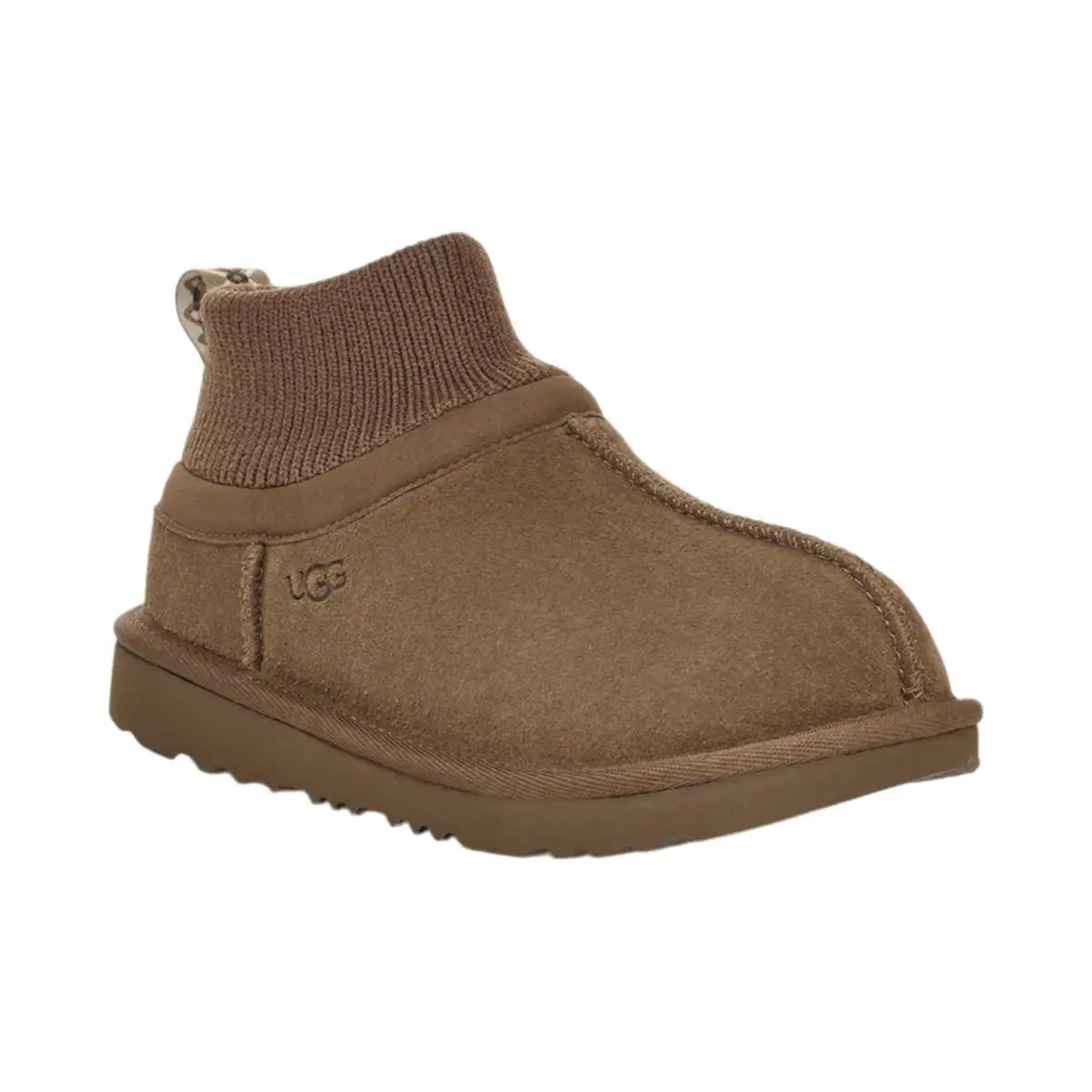 Big Kids Ugg Classic Ultra Stretch Cuff - Hickory Suede Size 4 US 1157702K - Hickory