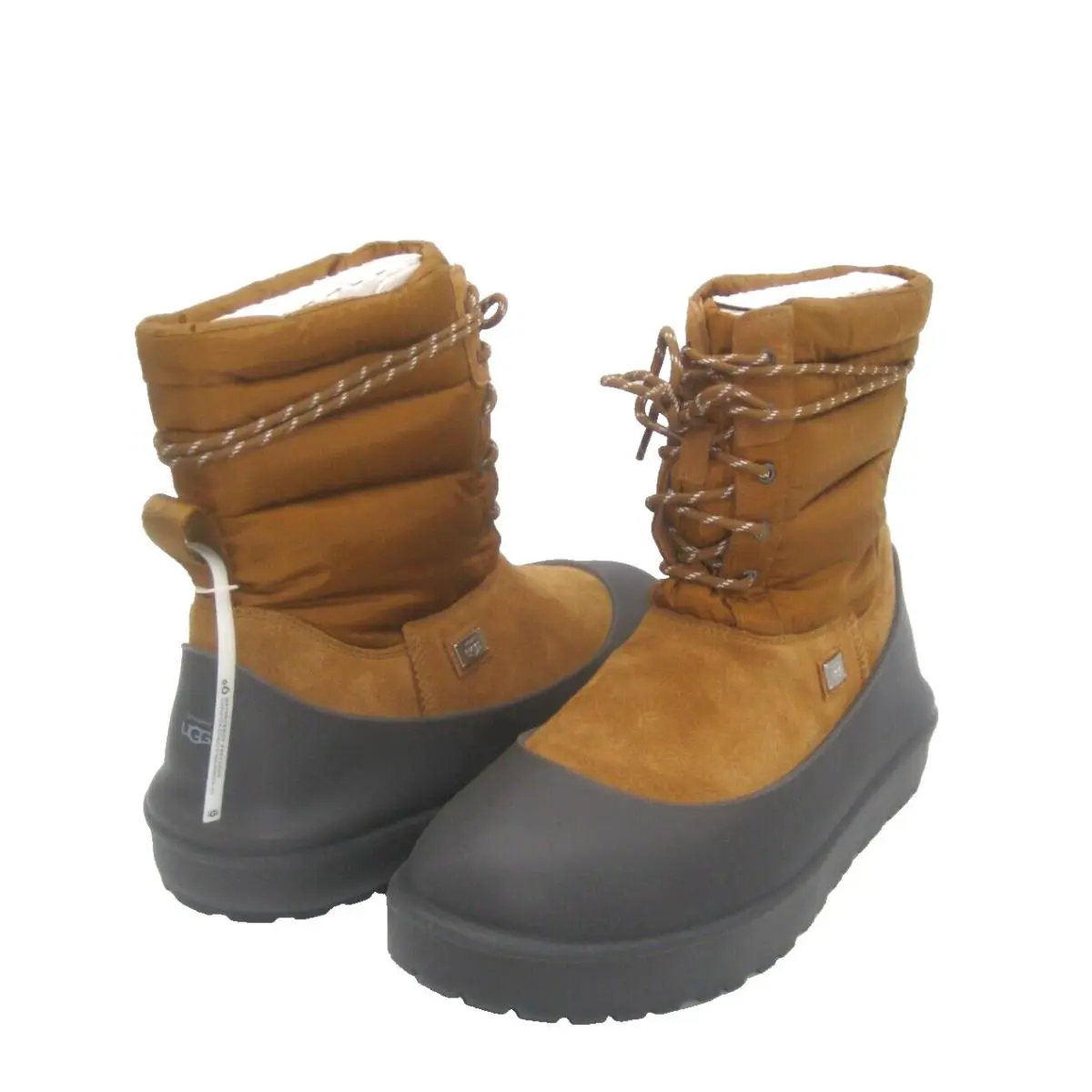 Ugg X Stampd Lace UP Men Boots Suede Chestnut US 12 / UK 11 /eu 45 - Chestnut