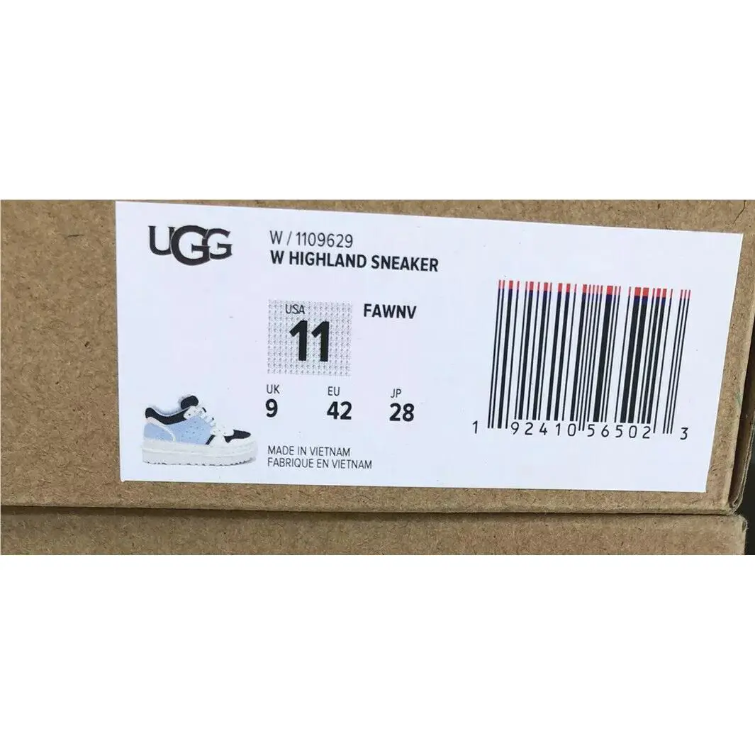 UGG shoes - UGG HIGHLAND - HIGHLAND - FRESH AIR / WHITE / NAVY 4