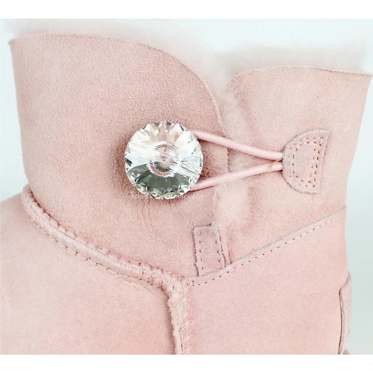 UGG shoes - UGG Australia Bailey Button Bling - Pink 7