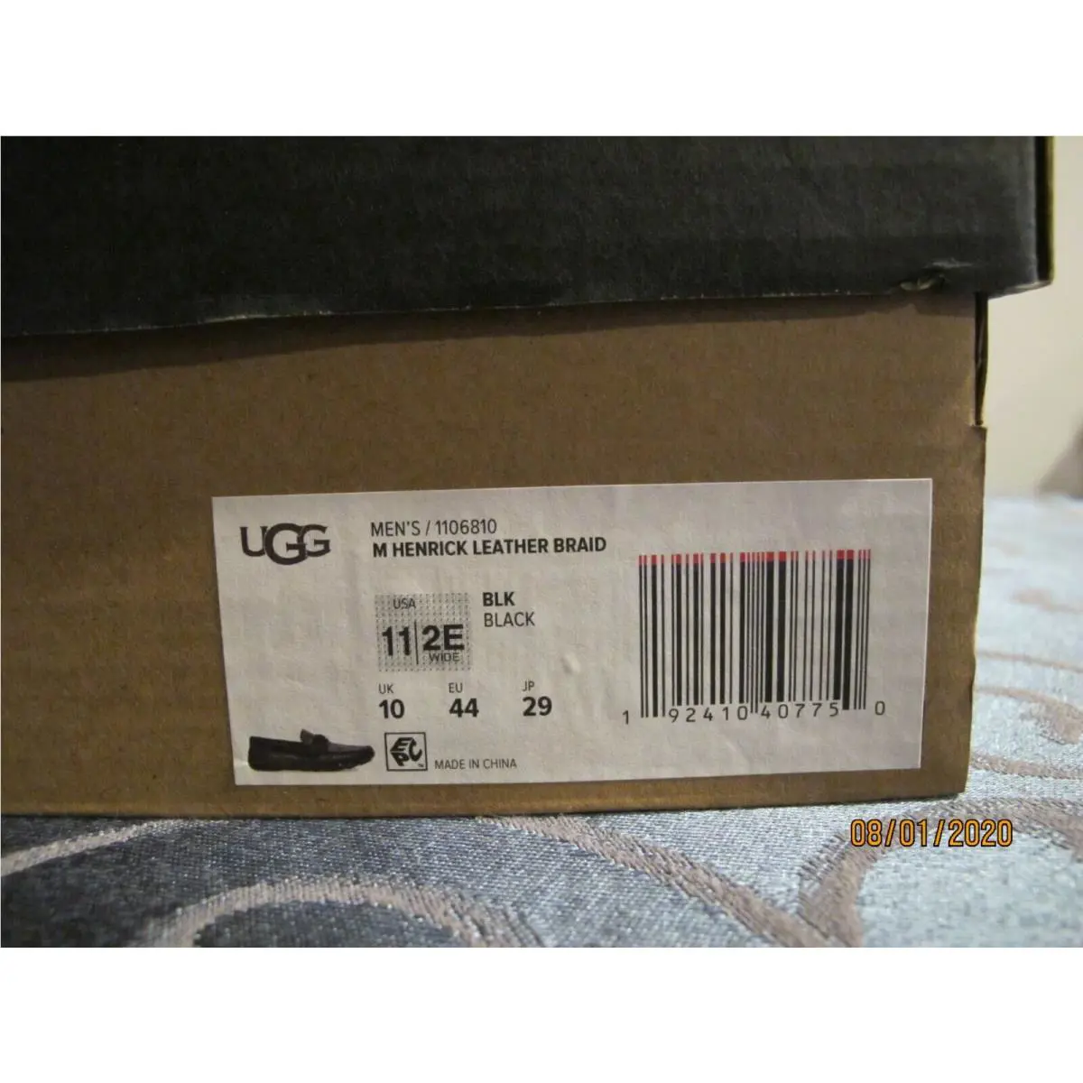 UGG shoes - Black (UPC: 192410407750) 1