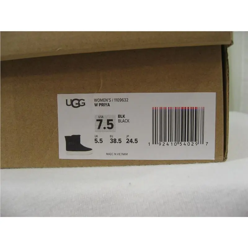 UGG shoes - UGG Priya - Priya - 1109632 - Black, Manufacturer: Black (UPC: 192410540297) 10