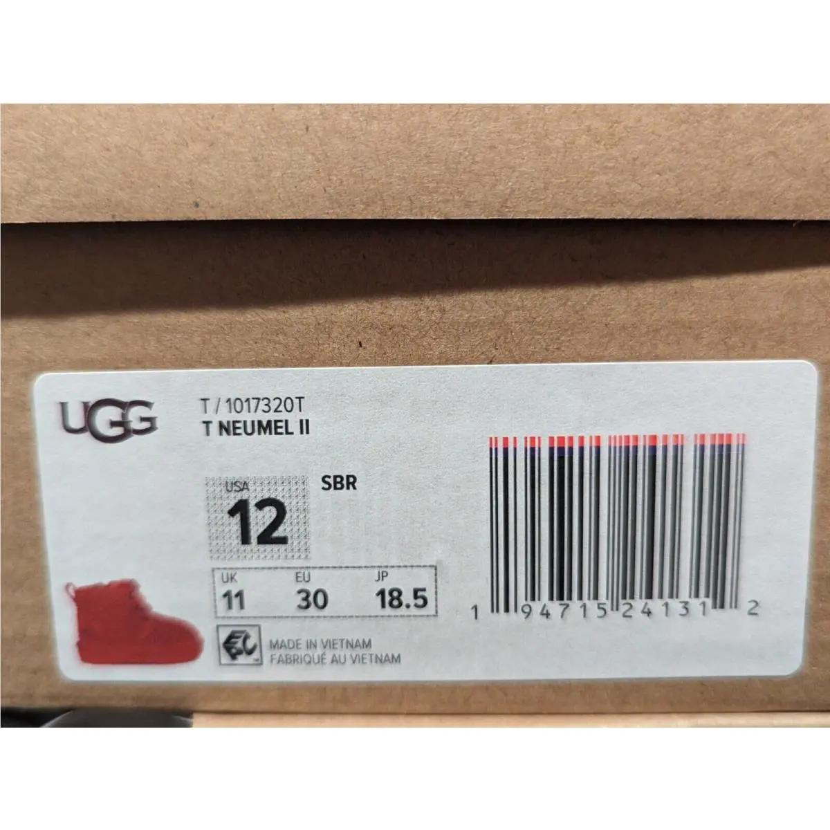 UGG shoes - Samba Red 4
