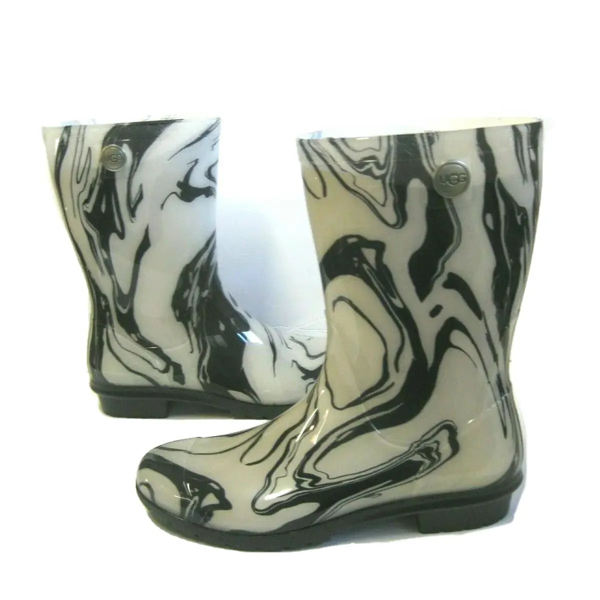 UGG shoes - UGG SIENNA MARBLE - SIENNA MARBLE - Black /White 1