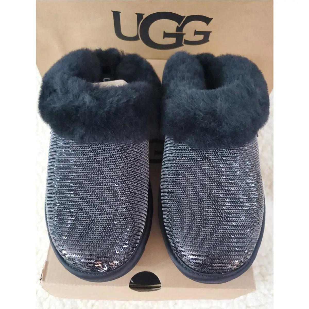 UGG shoes - Ugg Australia Cluggette Sequin - Australia Clette Sequin - Black (UPC: 196565084897) 1