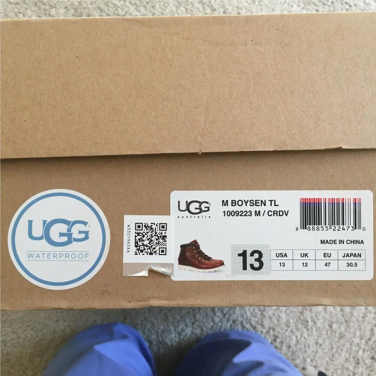 UGG shoes - M BOYSEN TL - BOYSEN - Cherry Brown 0