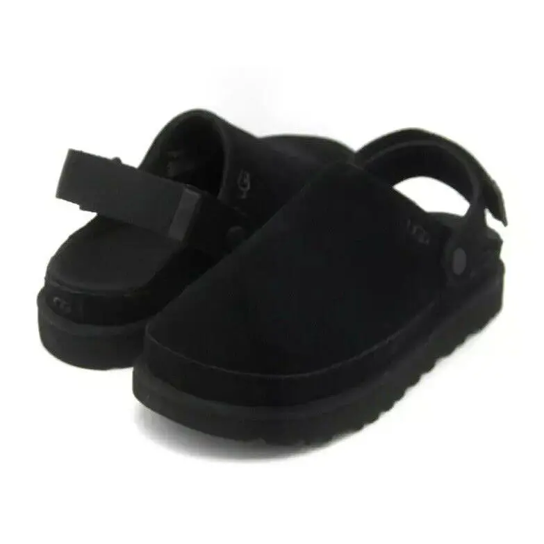 Ugg Goldenstar Clog Women Clog Suede Black US 9 /uk 7 /eu 40 - Black