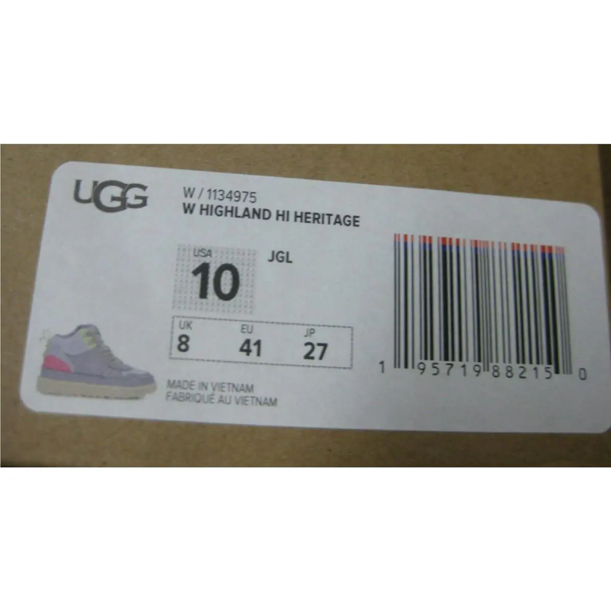 UGG shoes - UGG HIGHLAND HI HERITAGE - HIGHLAND HERITAGE - June Gloom 4