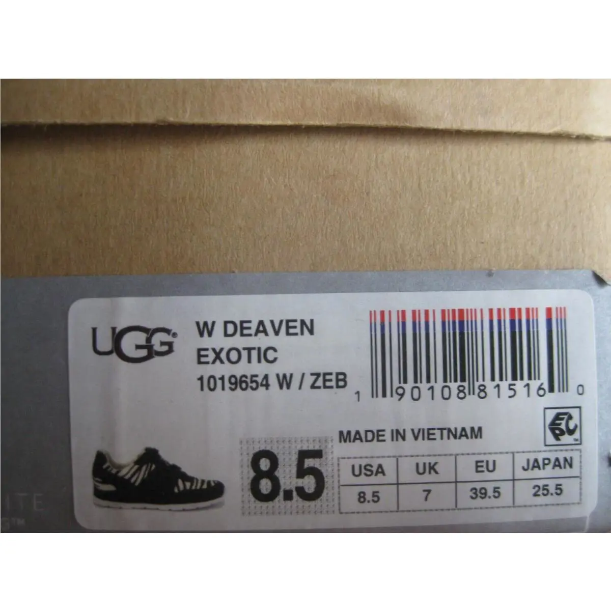 UGG shoes - Zebra 4
